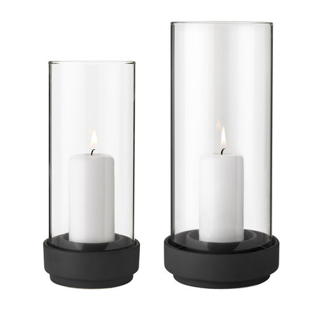 Stelton windlicht Hurricane klein 24,5 cm hoog Stelton windlicht Hurricane klein 24,5 cm hoog