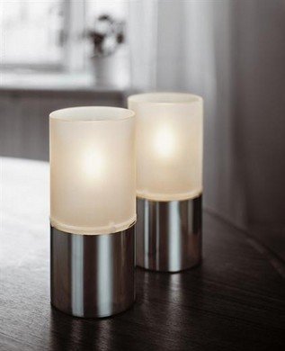 Stelton Olie lamp mat glas, model 1006 Stelton Olie lamp mat glas, model 1006