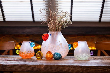 Glasstudio Borowski Chicko Rood