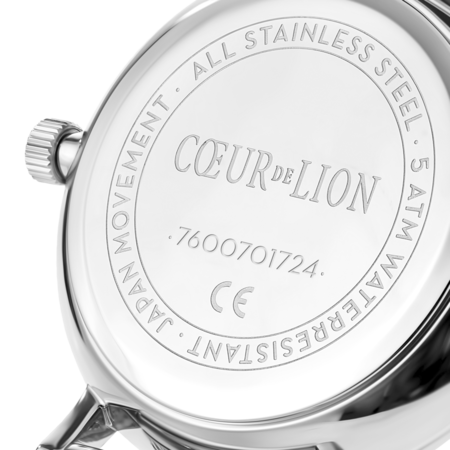 Coeur de Lion Horloge 7610/ /1313 Matt Black Milanese band