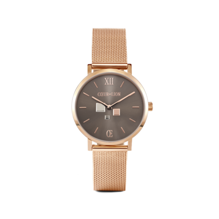 Coeur de Lion Horloge 7601/ /1636 Mocha Sunray Milanese band