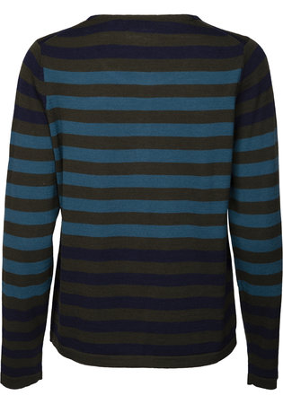 Two Danes kort vest model Mucca Cardigan groen