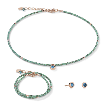 Coeur de Lion Ketting 5033/ /0624 Petrol