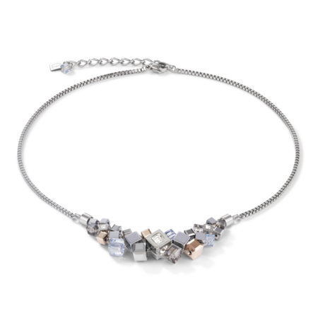 Coeur de Lion Ketting 5037/ /1723 Silver-Rose gold