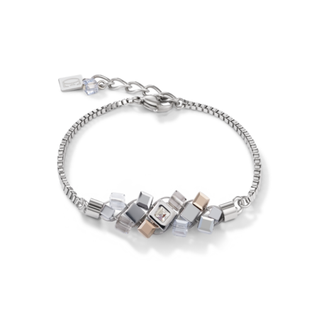 Coeur de Lion Armband 5037/ /1723 Silver-Rose gold