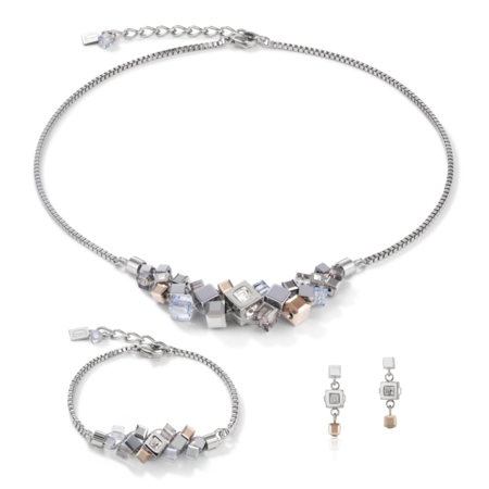 Coeur de Lion Armband 5037/ /1723 Silver-Rose gold