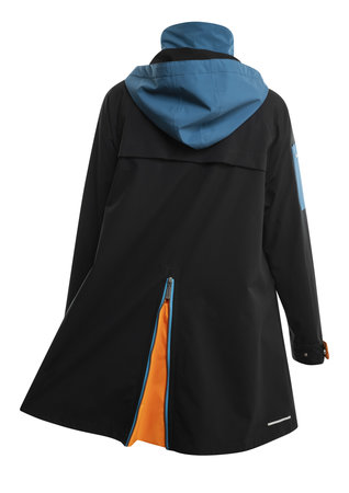 Blaest regenjas model Copenhagen zwart multi
