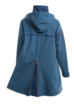 Blaest regenjas model Copenhagen petrol