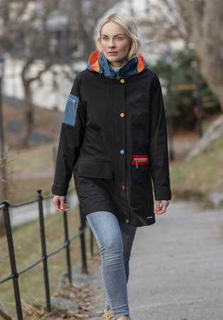 Blaest regenjas model Copenhagen paars