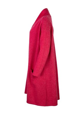 Two Danes lang vest Sophia fuchsia