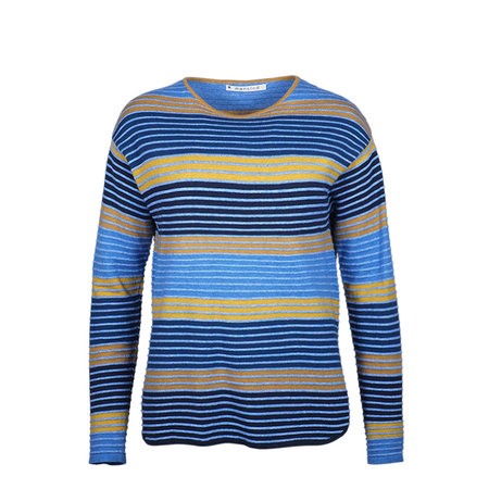 Mansted kleding Hippie trui blauw