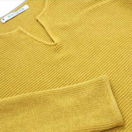 Mansted kleding Neema trui okergeel