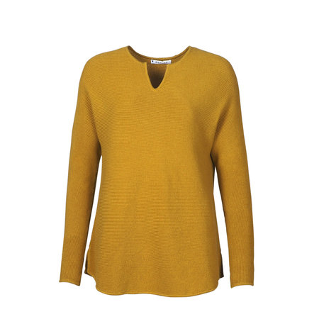 Mansted kleding Neema trui okergeel