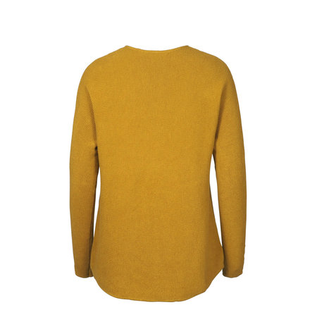 Mansted kleding Neema trui okergeel