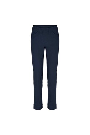 Laurie broek, model Kelly regular viscose blauw 29714-49970