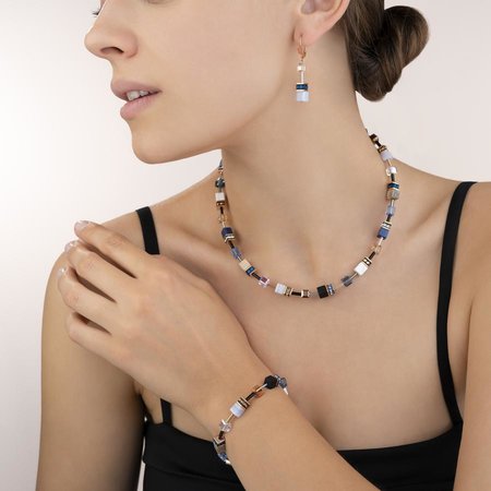 Coeur de Lion Ketting 4905/ /0710 Blue-Beige