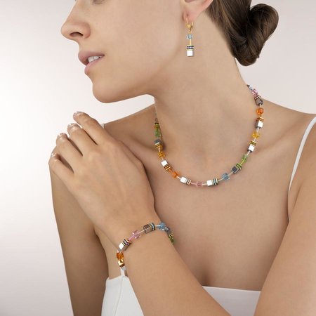 Coeur de Lion Oorbellen 4015/ /1522 Multicolor Pastel