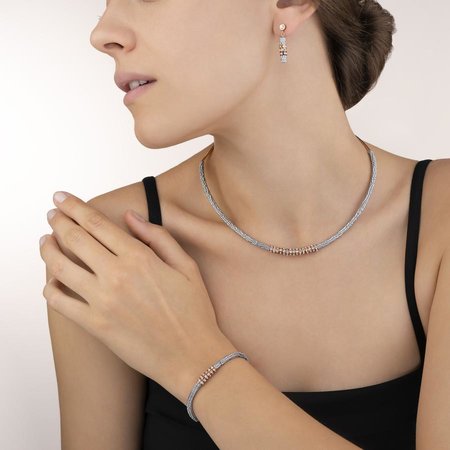 Coeur de Lion Oorbellen 4986/ /1800 Crystal