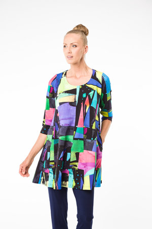 Aïno kleding, Tuniek Jemina blok print