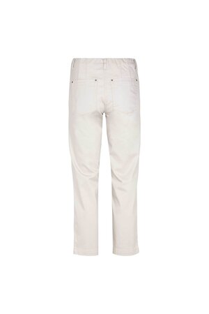 Laurie broek, model Piper Regular Cropped basis katoen sand 22465-25107