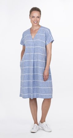 Ritva Falla Kielo jurk blauw