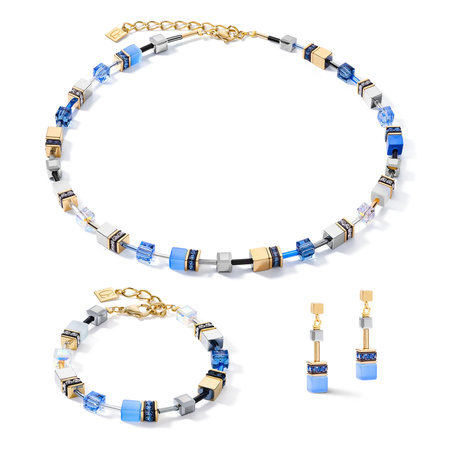 Coeur de Lion Ketting 2839/ /0716 Bleu-Gold