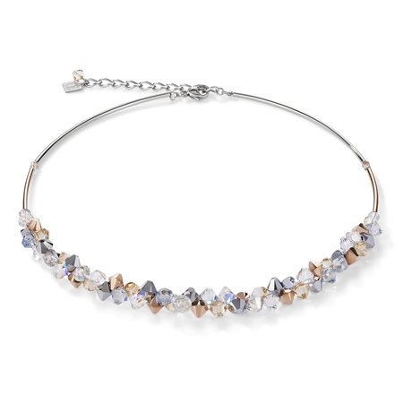 Coeur de Lion Ketting 4938/ /1631 Rosegold-Silver