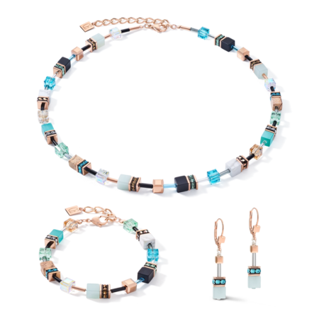 Coeur de Lion Armband 4905/ /2010 Aqua-Beige