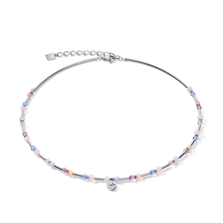 Coeur de Lion Ketting 5031/ /0717 Blue-Silver