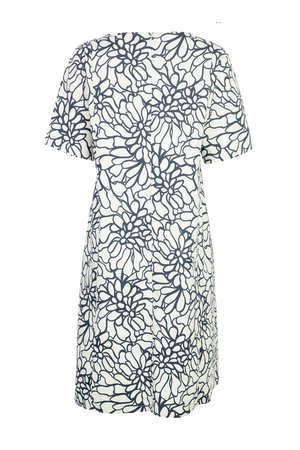 Ritva Falla Denise jurk blauw beige