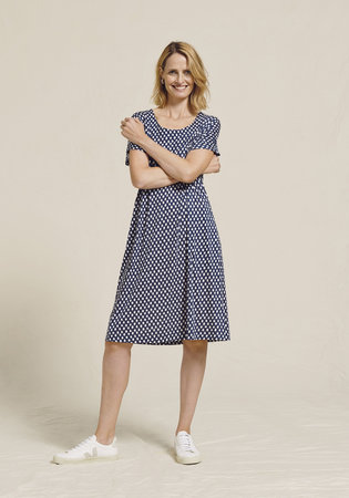 Two Danes kleding, jurk Bliss lime