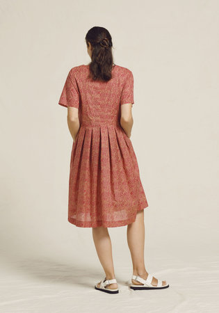 Two Danes kleding, jurk Rory blauw