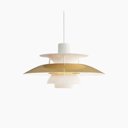 Louis Poulsen PH 5 Mini hanglamp koper of messing