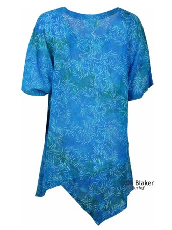 Unikat Artwear kleding shirt aqua