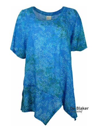 Unikat Artwear kleding shirt aqua