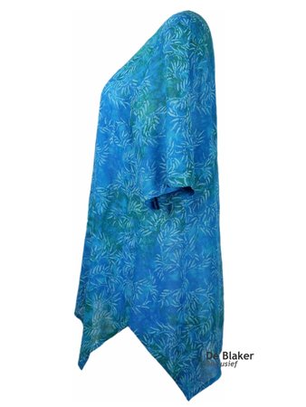 Unikat Artwear kleding shirt aqua