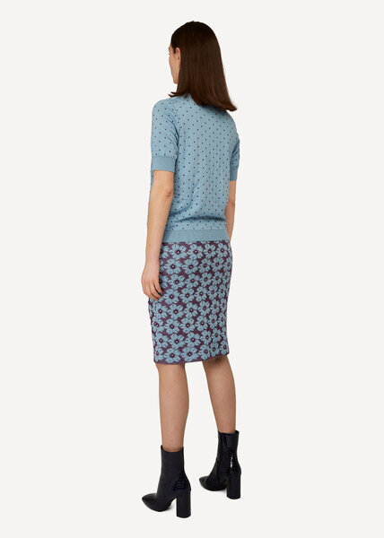 Oleana Shirt 348 KF blauw