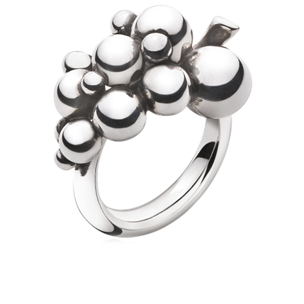 Georg Jensen Moonlight Grapes Ring small Georg Jensen Moonlight Grapes Ring small