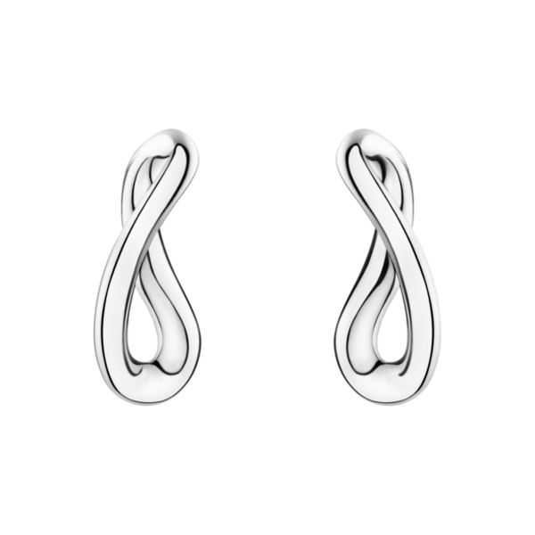 Georg Jensen Infinity oorbellen 452B  Georg Jensen Infinity oorbellen 452B