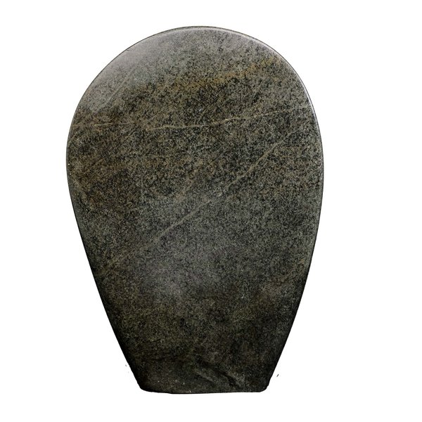 Sculpture en pierre embryon brun 26 cm Sculpture en pierre embryon brun 26 cm