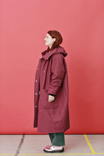 McVerdi Wintermantel 861C Rot