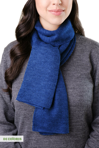 MB De Colores sjaal 103-1 petrolblau