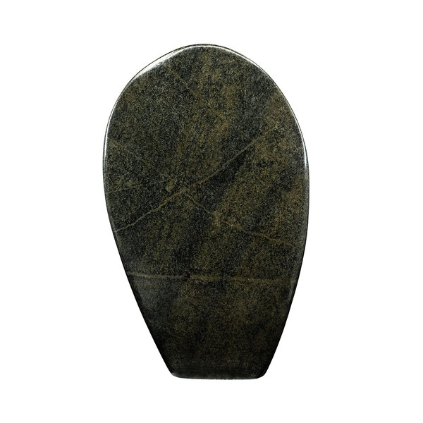 Sculpture en pierre embryon vert 26 cm Sculpture en pierre embryon vert 26 cm