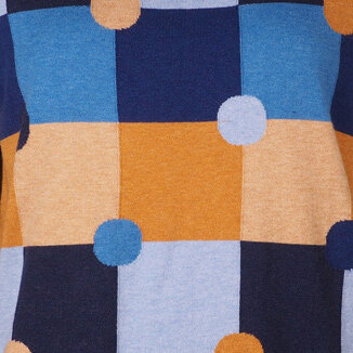 Mansted vêtements pull-over Honorine Indigo