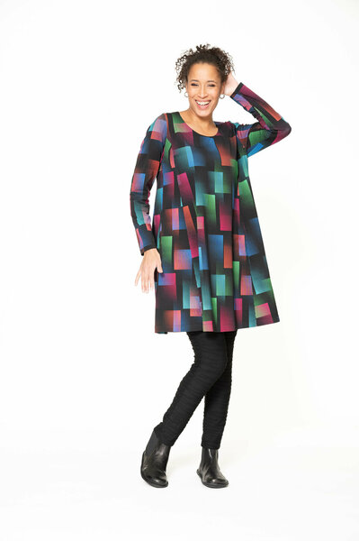 Aïno, Kleid Rosette City light