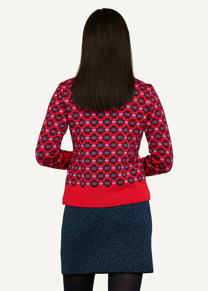 Oleana cardigan 633 R red Oleana cardigan 633 R red