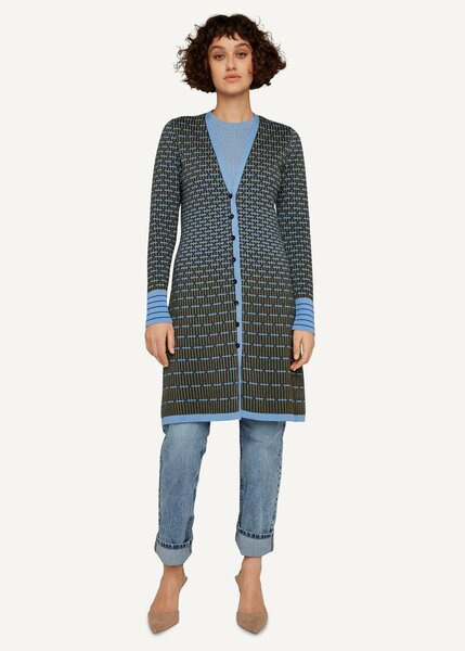 Oleana cardigan 627 P blue Oleana cardigan 627 P blue