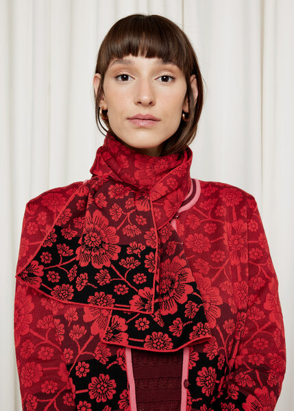 Oleana sjaal 801 R rood Oleana sjaal 801 R rood