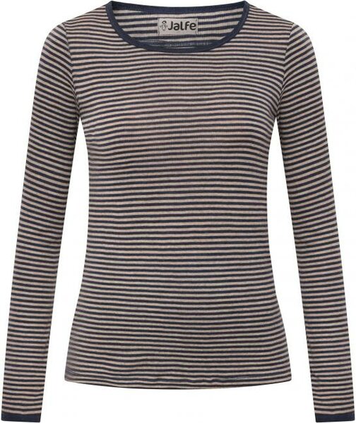 Jalfe 10988-4-626s shirt streep blauw 