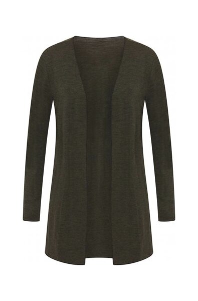 Jalfe 13468-555 vest melange groen 